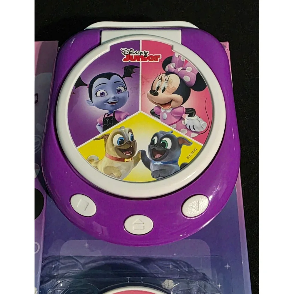 Disney Junior Music Player Storybook Minnie Vampirina Puppy Dog Pals 15 Tunes